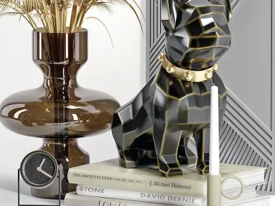 Decorative set11 3D model