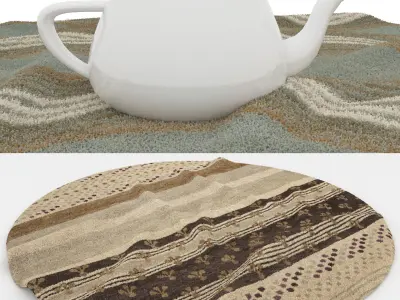 Rugs No 186 Low-poly 3D model