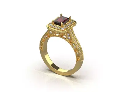 ring code 149 3D print model