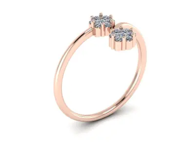  Diamond Ring Jewelry 3D print model