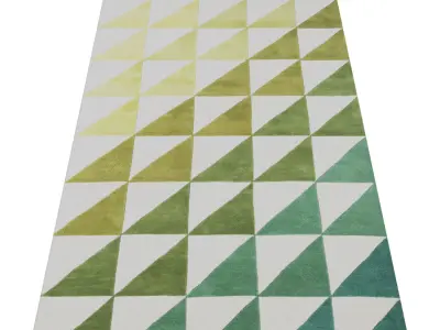 Rug Set 1255 3D model