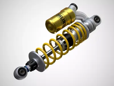 Ohlins Suspension 3D model