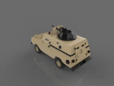 Cadillac gauge ranger 3D print model