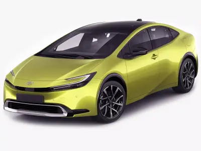 Toyota Prius 2024 3D model