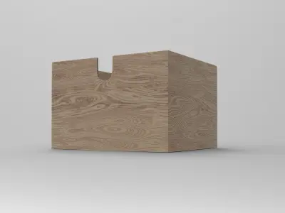 Kob Storage Box Low-poly 3D model