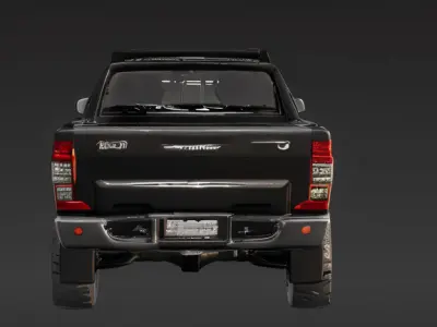 Ranger Baja Extreme Inspired Low-poly 3D model