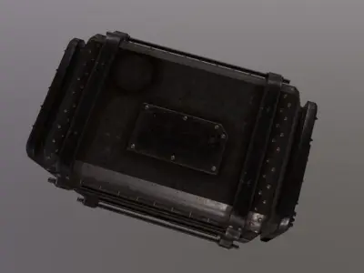 The Machine Boiler Low-poly 3D model