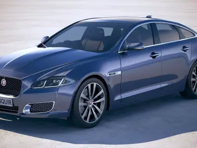 Jaguar XJ50 2019 3D model