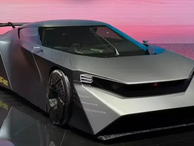 Nissan Hyper Force 2025 Concept  Futuristic Sports Car 3D Model 3D model
