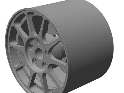 Integra type-R 164 RIMS FOR HOTWHEELS 3D print model 3D print model