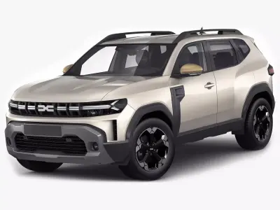Dacia Duster 2024 3D model