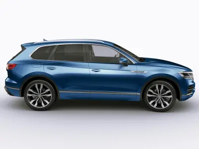 Volkswagen Touareg 2019 3D model