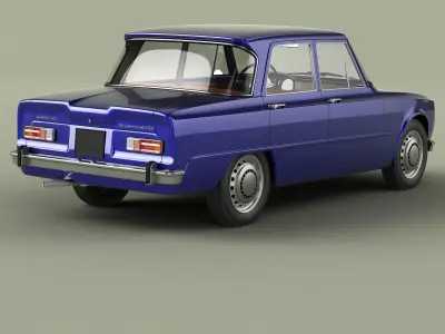 Alfa Romeo Giulia 1300 TI Super 3D model