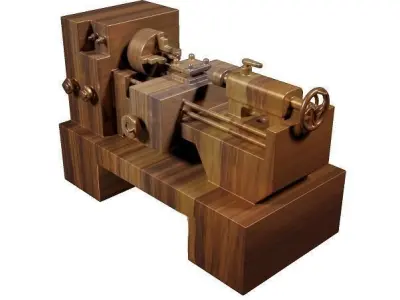 LITTLE ENGINEERS WOODEN TOYS PACK 3D Model Collection