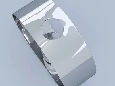 Modern Metal Decoration 3D model