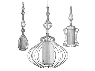 Nowodvorski ABI BLACK lamp 3D model
