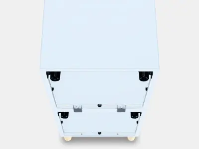 EKET cupboard combination legs 1 Low-poly 3D model