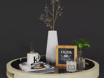 decorative set 3 3D model