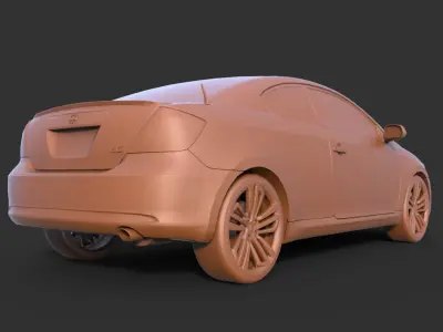 Scion tC  3D print model