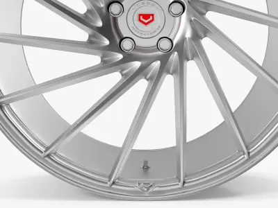 Vossen VPS 304 Chrome 3D model