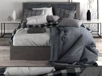 Bedroom set 10 3D model