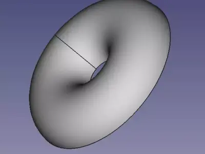 Thor half Free 3D model