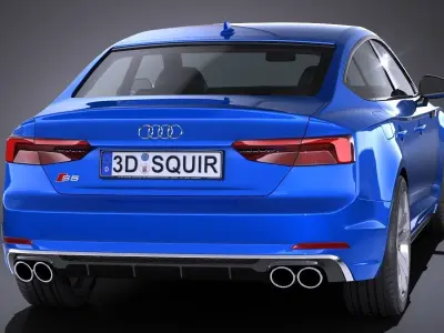 Audi S5 Sportback 2017 3D model