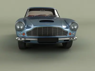 Aston Martin DB4 Convertible 3D model