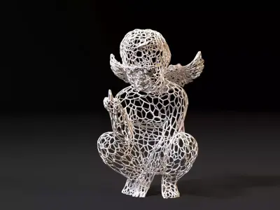 Angel art 3D print model