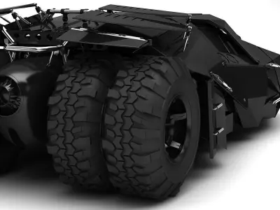 Batmobile The Tumbler 3D model