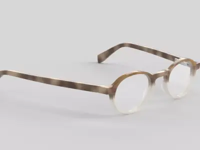 Boardstiff Eyewear Glasses Low-poly 3D model