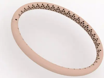 Bracelet 0059 - Bangel  3D print model
