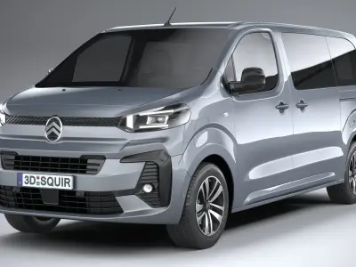 Citroen e-Spacetourer 2024 3D model