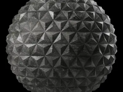 Stone Wall Materials 102- Decorative Pattern - Pbr 4k Seamless Texture