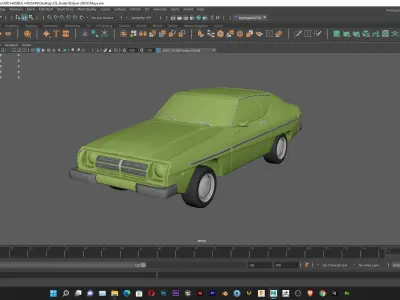 Datsun 200SX for 3D Print Model and High poly 3D print model