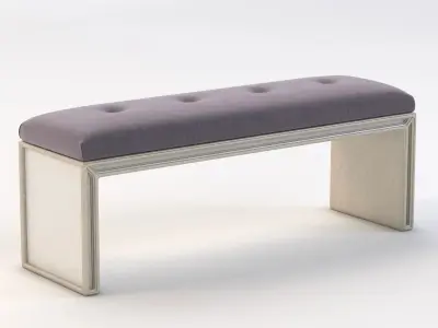 Julian Chichester Temple Long Bench 3D model