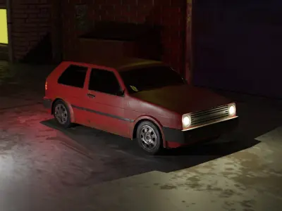 Not Golf 2 Free low-poly 3D model