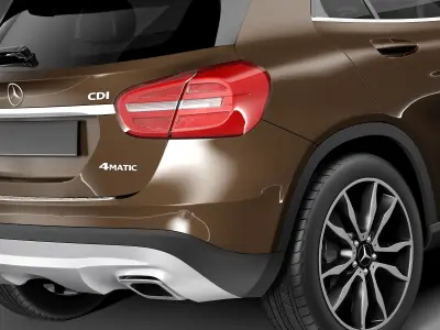 Mercedes-Benz GLA 2014 3D model