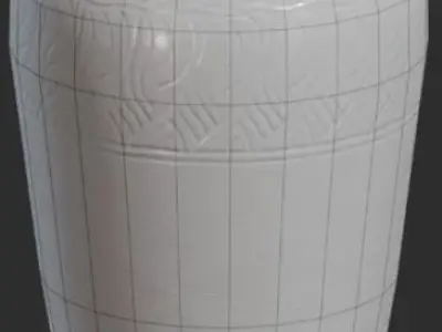 brass vass  Free low-poly 3D model