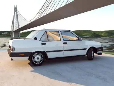 Tofas Sahin Dogan Full Quality Model Low-poly 3D model