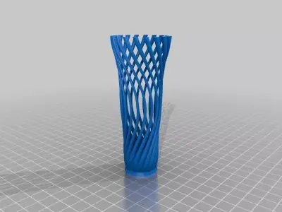 String Vase Free 3D print model get