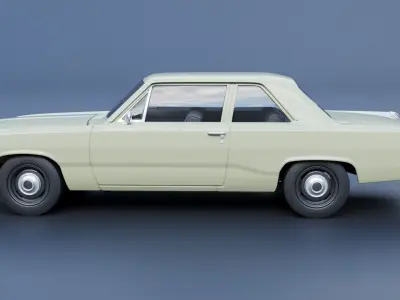 Plymouth Valiant 100 1967 3D print model