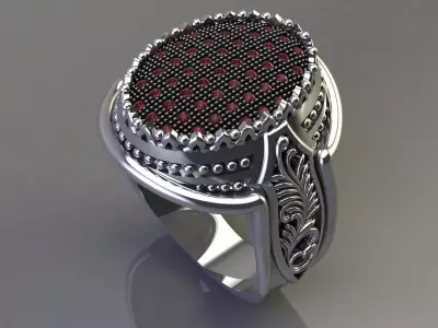 NEO MAN RING MODEL48 3D print model