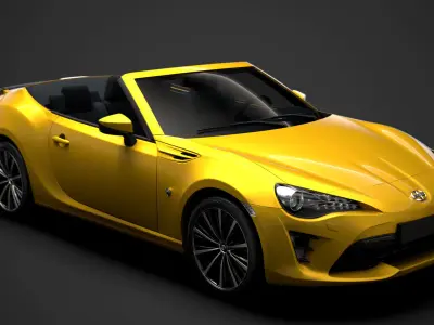 Scion FR-S Cabrio 2020 3D model