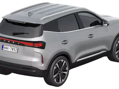 Chery Tiggo 4 2026 3D model