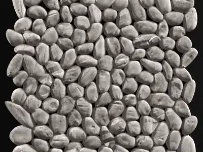 Pebble noise decor n1 3D model