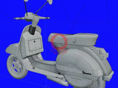 Vespa PX 150 3D model
