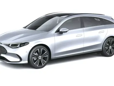 Mercedes-Benz CLA Basic Shooting Brake 2026 3D model