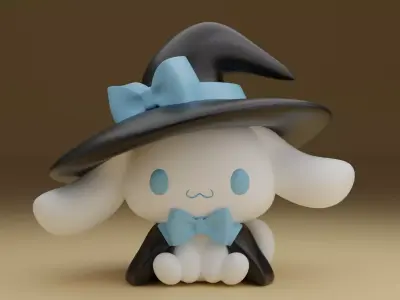 Halloween cinnamoroll 11 3D print model