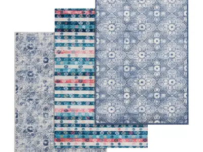 Rug Set 2305 3D model